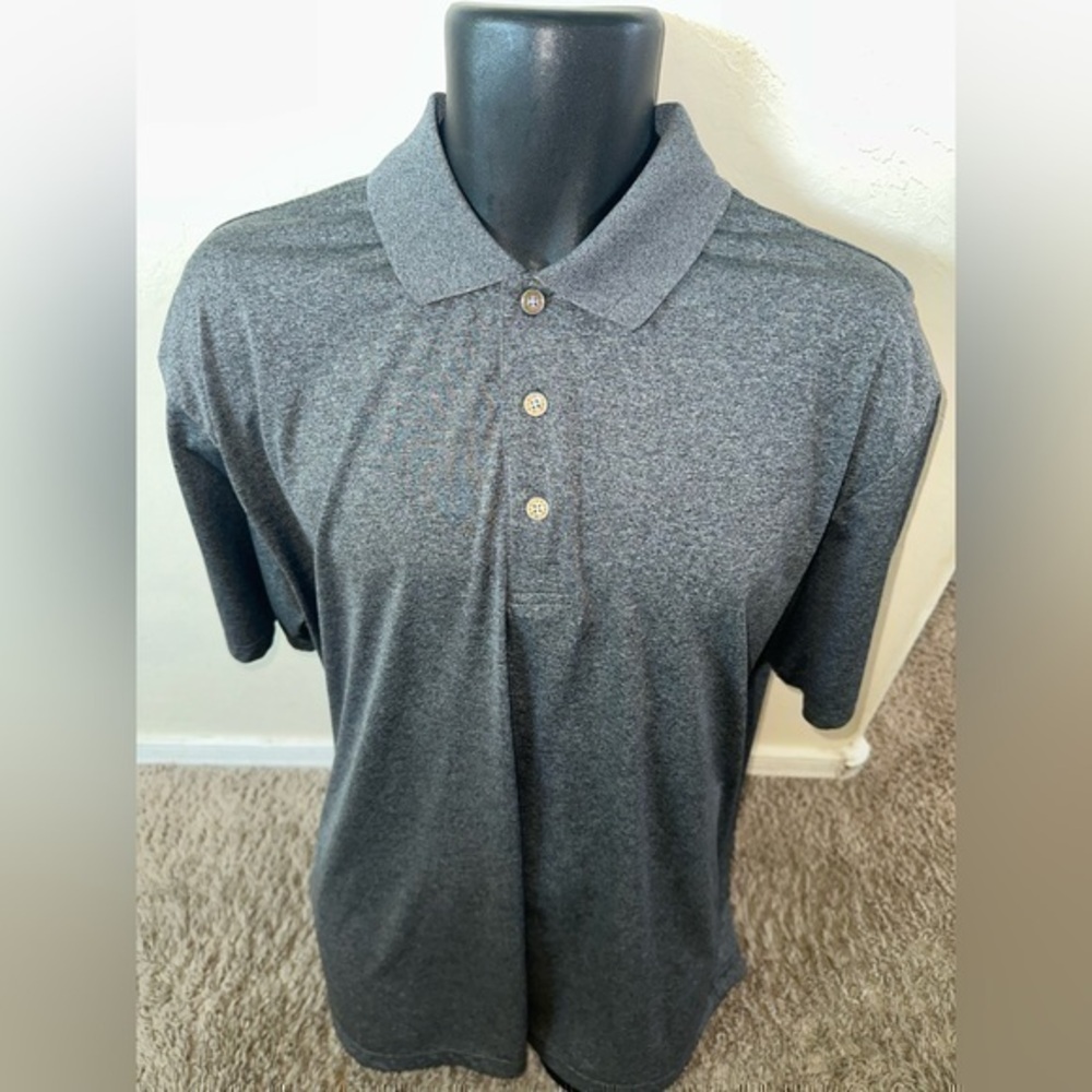 Men’s pre own as is Grand Slam golf polo shirt size XL grey